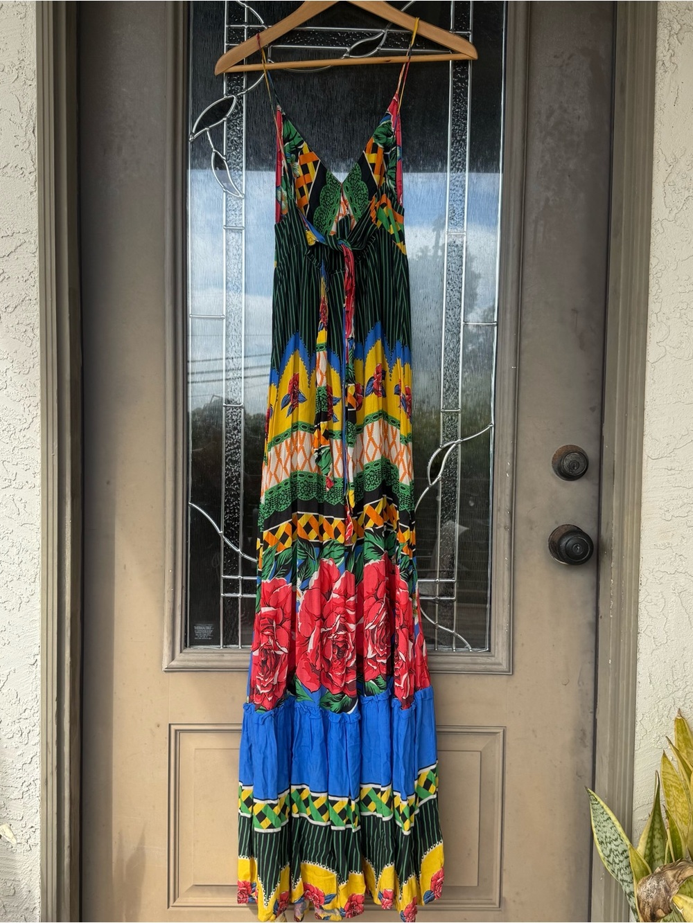 Farm Rio Floral Print Maxi Dress - Picture 3 of 6